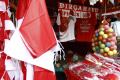 Penjual Aksesoris HUT Kemerdekaan RI