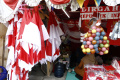 Penjual Aksesoris HUT Kemerdekaan RI