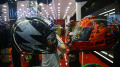 Penjual Helm di Pameran Jakarta Fair 2022