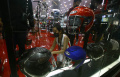 Penjual Helm di Pameran Jakarta Fair 2022