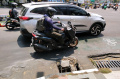 Penutup Gorong-Gorong Rusak di Jalan Merdeka Kota Bandung