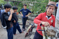 Penyadap Nira Aren di Hutan Kota Mata Air Cikendi Kota Bandung