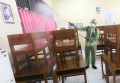 Penyemprotan Disinfektan di SDN 08 Duri Pulo Gambir