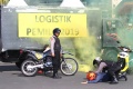 Peragaan Sispamkota Pemilu di Kota Malang