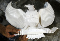 Perajin Patung Burung Garuda Kebanjiran Order 