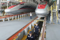 Perawatan Kereta Cepat Whoosh di Depo Tegalluar