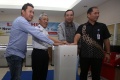 Peresmian Gboss Kiosk JICT Untuk Pembayaran Impor