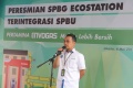 Peresmian SPBG Ecostation Terintegrasi SPBU