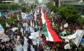 Peringatan May Day di Jakarta