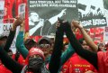Peringatan May Day di Jakarta