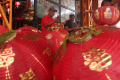 Persiapan Imlek 2573 di Vihara Thay Hin Bio Bandar Lampung