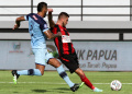 Persipura Jayapura vs Persela Lamongan Imbang Skor 1-1