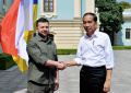 Pertemuan Presiden Jokowi dengan Presiden Ukraina 