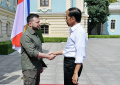 Pertemuan Presiden Jokowi dengan Presiden Ukraina 