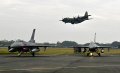 Pesawat Tempur F-16V Fighters Taiwan Latihan Anti Serangan Udara China