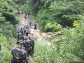 Peserta Ekspedisi NKRI Papua Barat Latihan Praktek Lapangan
