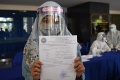 Peserta UTBK di Unair Surabaya Ikuti Rapid Test Sebelum Ujian