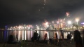 Pesta Kembang Api Tahun Baru 2020 di Losari Makassar