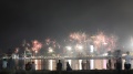 Pesta Kembang Api Tahun Baru 2020 di Losari Makassar