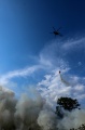 Petugas BNPB Berusaha Padamkan Kebakaran Hutan Sumsel