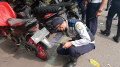 Petugas Gabungan Menertibkan Parkir Liar di Tangerang