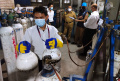 Plt Wali Kota Bandung Tinjau Stok Oksigen