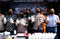 Polresta Malang Kota Rilis Pengedar Pil Koplo