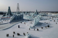 Potret Keindahan Kota Es di Harbin China