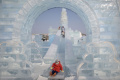 Potret Keindahan Kota Es di Harbin China