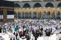 Potret Masjidilharam Dipenuhi Jemaah Haji