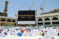 Potret Masjidilharam Dipenuhi Jemaah Haji