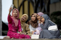 Potret Perayaan Idul Fitri 1443 H Umat Islam Dunia
