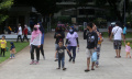 PPKM Level 3, Taman Lapangan Banteng Tetap Ramai Pengunjung