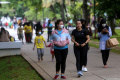 PPKM Level 3, Taman Lapangan Banteng Tetap Ramai Pengunjung