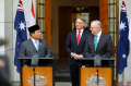 Prabowo Bertemu PM Australia Anthony Albanese di Canberra