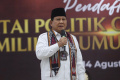 Prabowo Daftarkan Gerindra Jadi Calon Peserta Pemilu 2024
