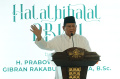 Prabowo Gibran Hadiri Halal Bihalal PBNU