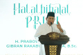 Prabowo Gibran Hadiri Halal Bihalal PBNU