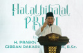 Prabowo Gibran Hadiri Halal Bihalal PBNU
