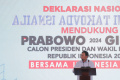 Prabowo Hadiri Deklarasi Nasional Aliansi Advokat Indonesia