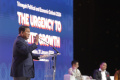 Prabowo Hadiri Political and Economic Outlook 2024 Trimegah Seku