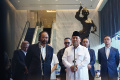 Prabowo Subianto Bertemu Surya Paloh di Nasdem Tower 