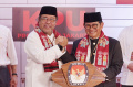 Pramono Anung dan Rano Karno Resmi Mendaftar di KPU DKI
