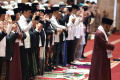Presiden dan Wapres Salat Idul Fitri di Masjid Istiqlal