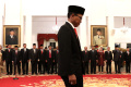 Jokowi Saksikan Pembacaan Sumpah Anggota Komisi Kejaksaan