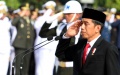 Presiden Joko Widodo Tabur Bunga di TMP Kalibata