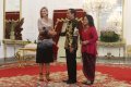 Presiden Joko Widodo Terima Kunjungan Ratu Belanda Maxima