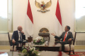 Presiden Jokowi Bertemu Presiden FIFA