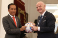 Presiden Jokowi Bertemu Presiden FIFA
