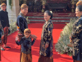 Presiden Jokowi dan Ibu Iriana Tiba di Loji Gandrung Solo